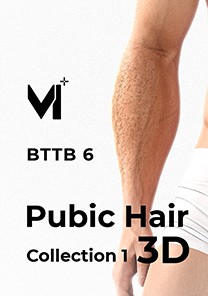 BTTB 6 Body Hair 3D Collection 1 thumbnail 3