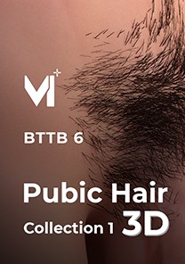 BTTB 6 Pubic Hair 3D Collection 1 thumbnail 1