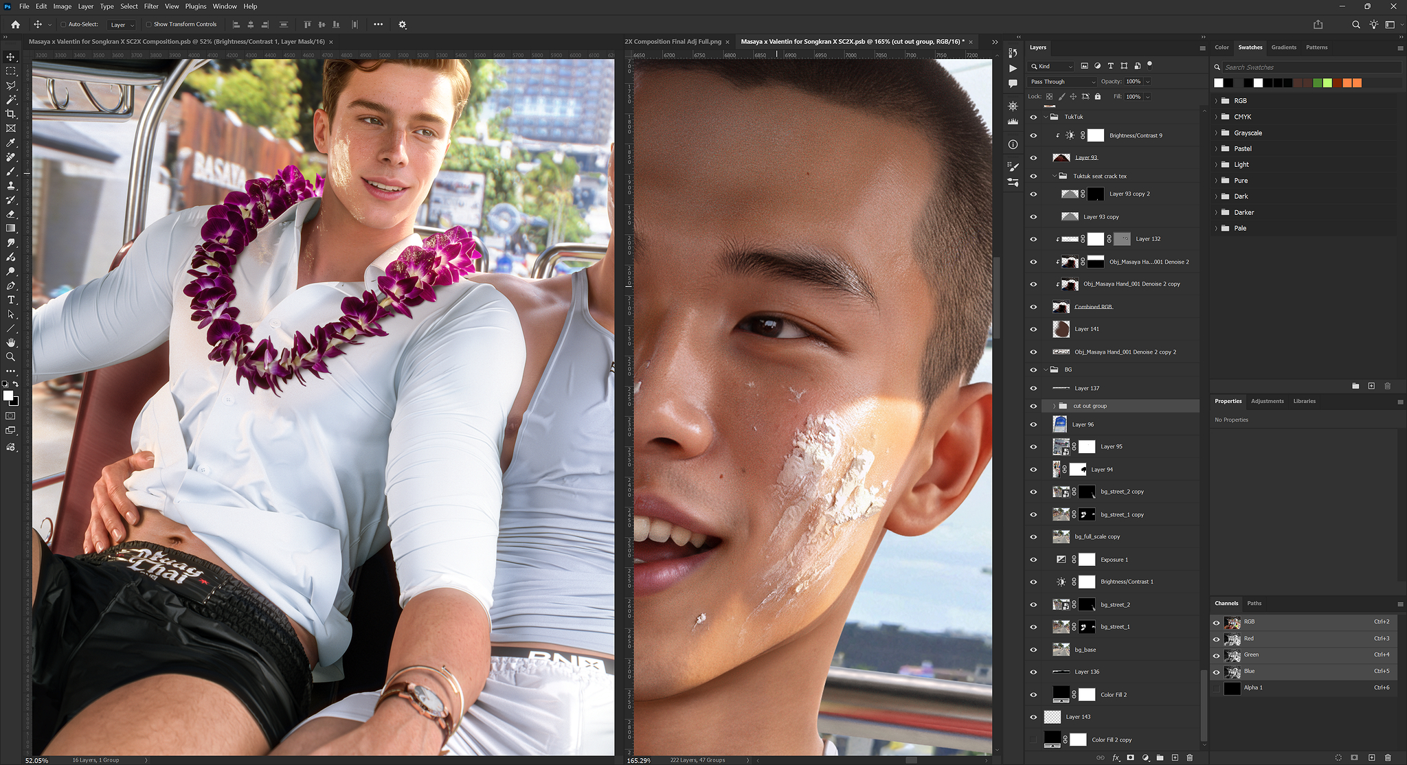 Masaya Daisen & Valentin Henri-Leclerc; Songkran 2026
