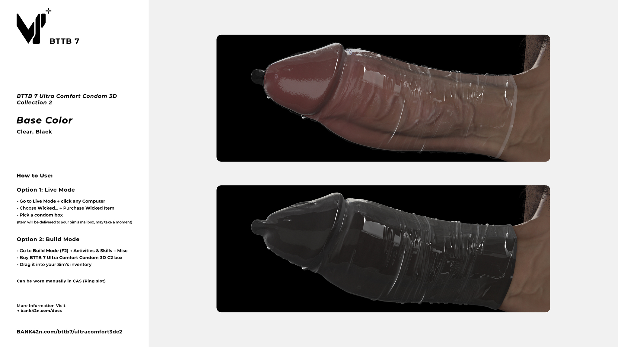 BTTB 7 Ultra Comfort Condom C2