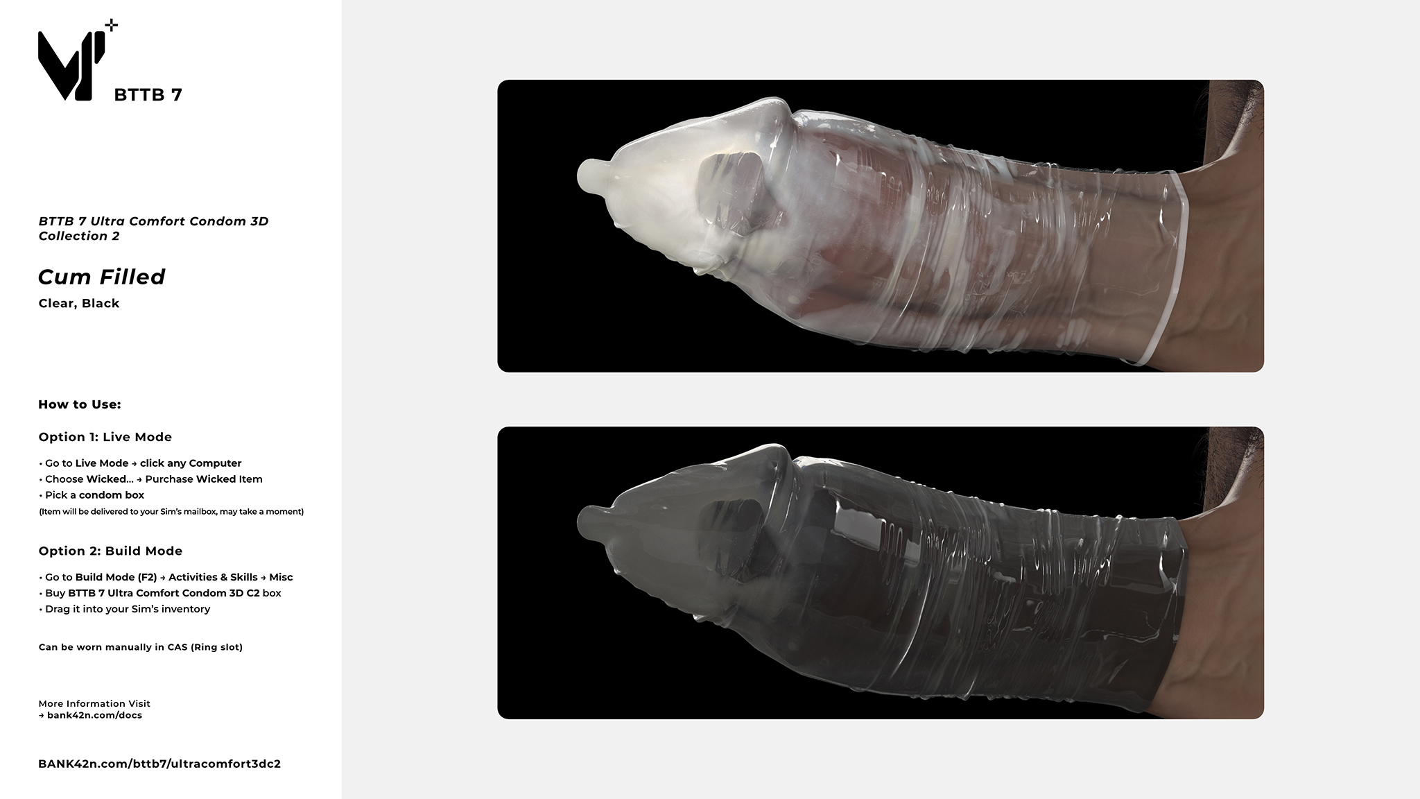 BTTB 7 Ultra Comfort Condom C2